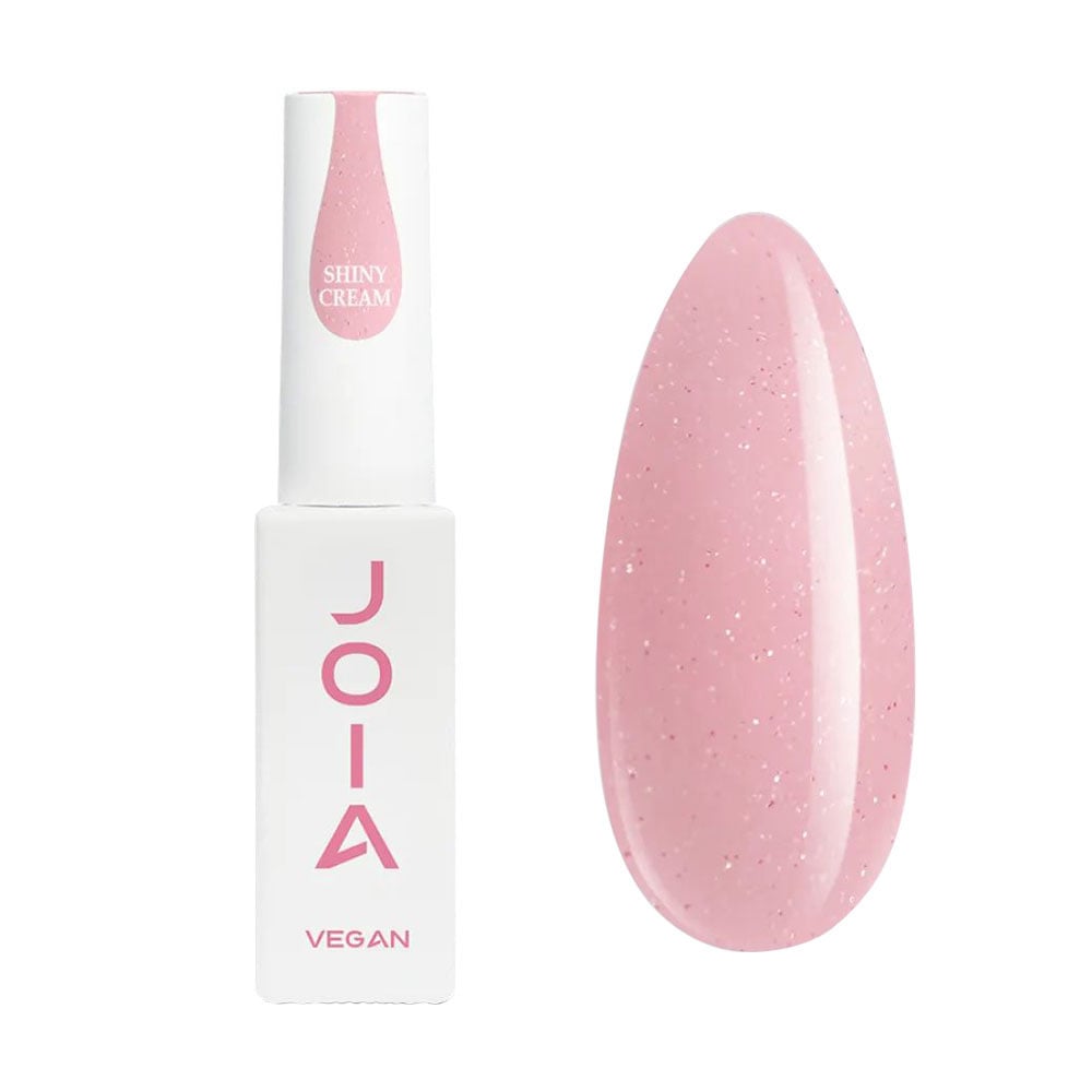 Камуфлювальна база для гель-лаку JOIA vegan BB Cream Base Shiny Cream, 8 мл