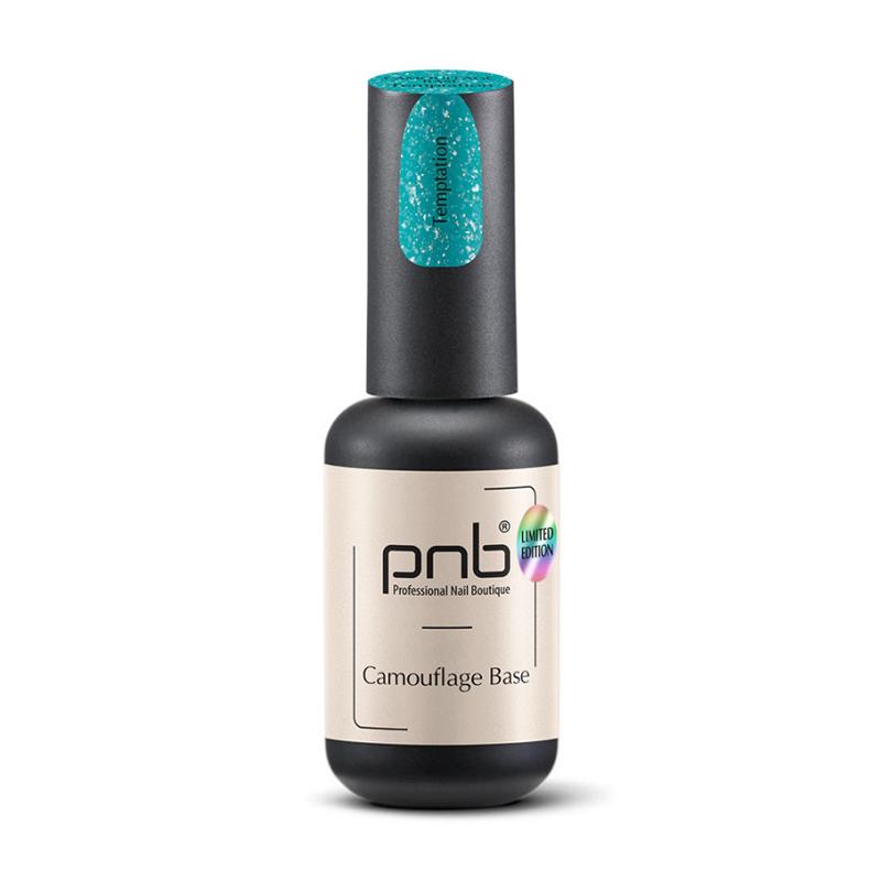 Камуфлювальна каучукова база для гель-лаку PNB Camouflage Base Limited Edition Temptation, 8 мл