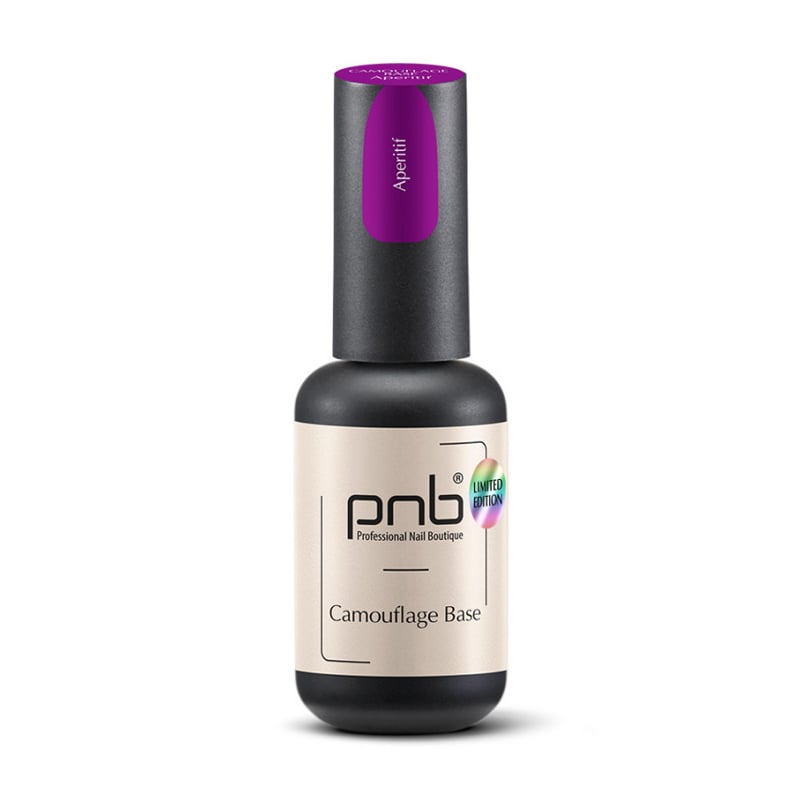 Камуфлювальна каучукова база для гель-лаку PNB Camouflage Base Limited Edition Aperitif, 8 мл