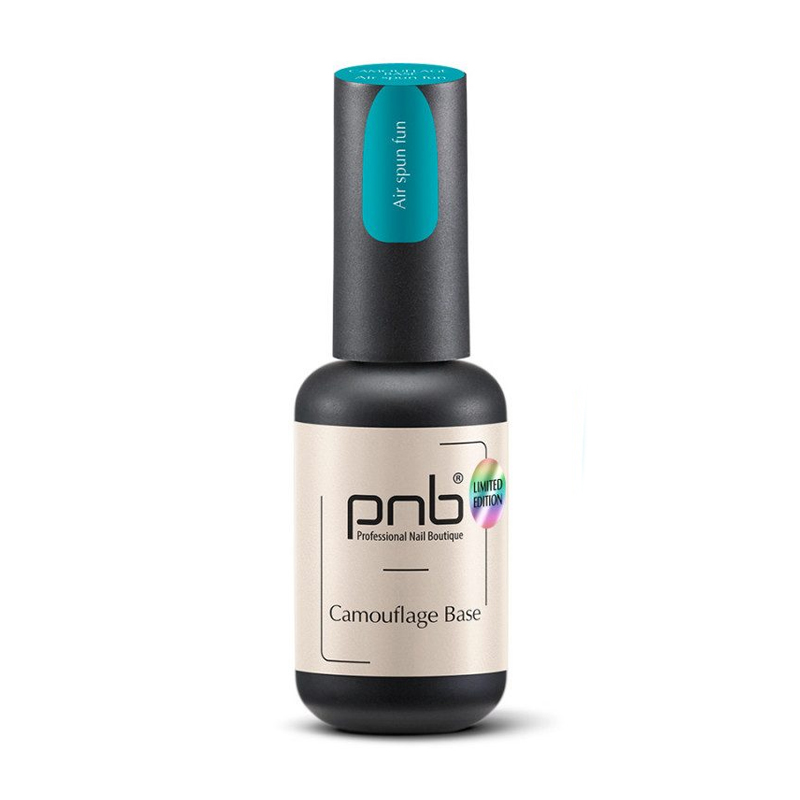 Камуфлювальна каучукова база для гель-лаку PNB Camouflage Base Limited Edition Air Spun Fun, 8 мл