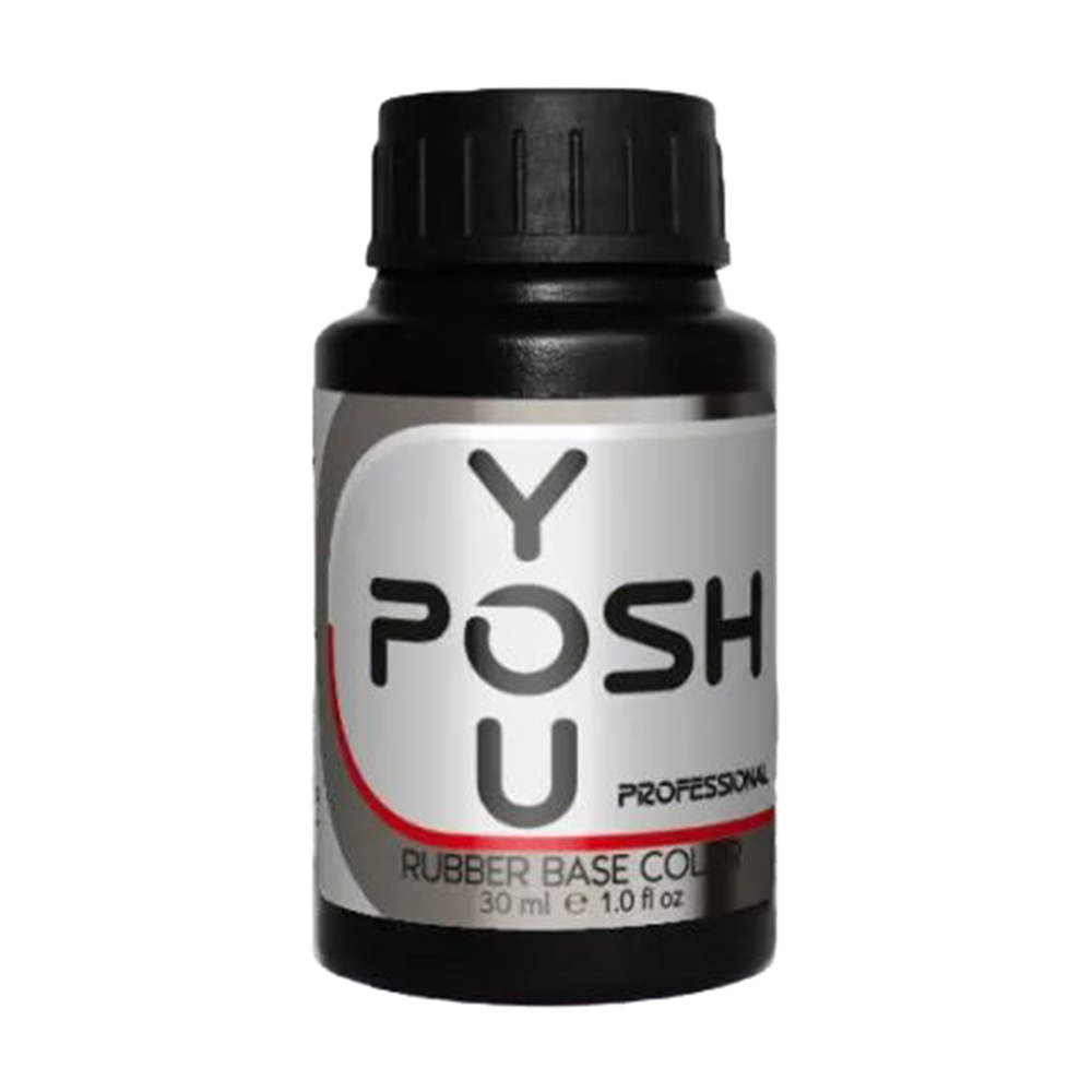 Камуфлювальна каучукова база для гель-лаку You Posh French Rubber Base Color 06, 30 мл