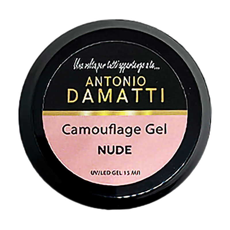 Камуфлювальний гель для нігтів Antonio Damatti Camouflage Gel Nude, 15 мл