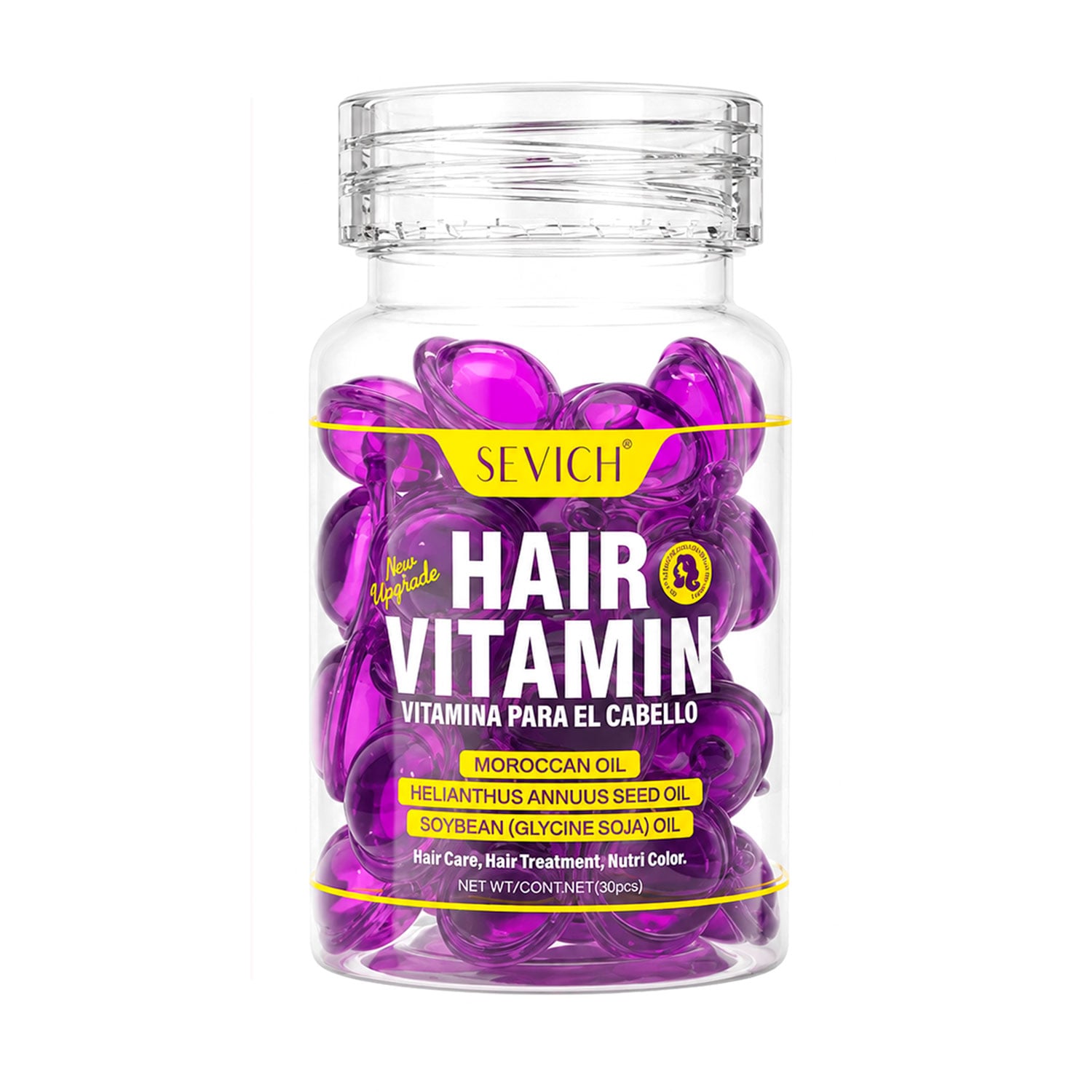 Капсули для волосся Sevich Hair Vitamin Стоп-пошкодження, з оліями аргани та жожоба, 30 шт