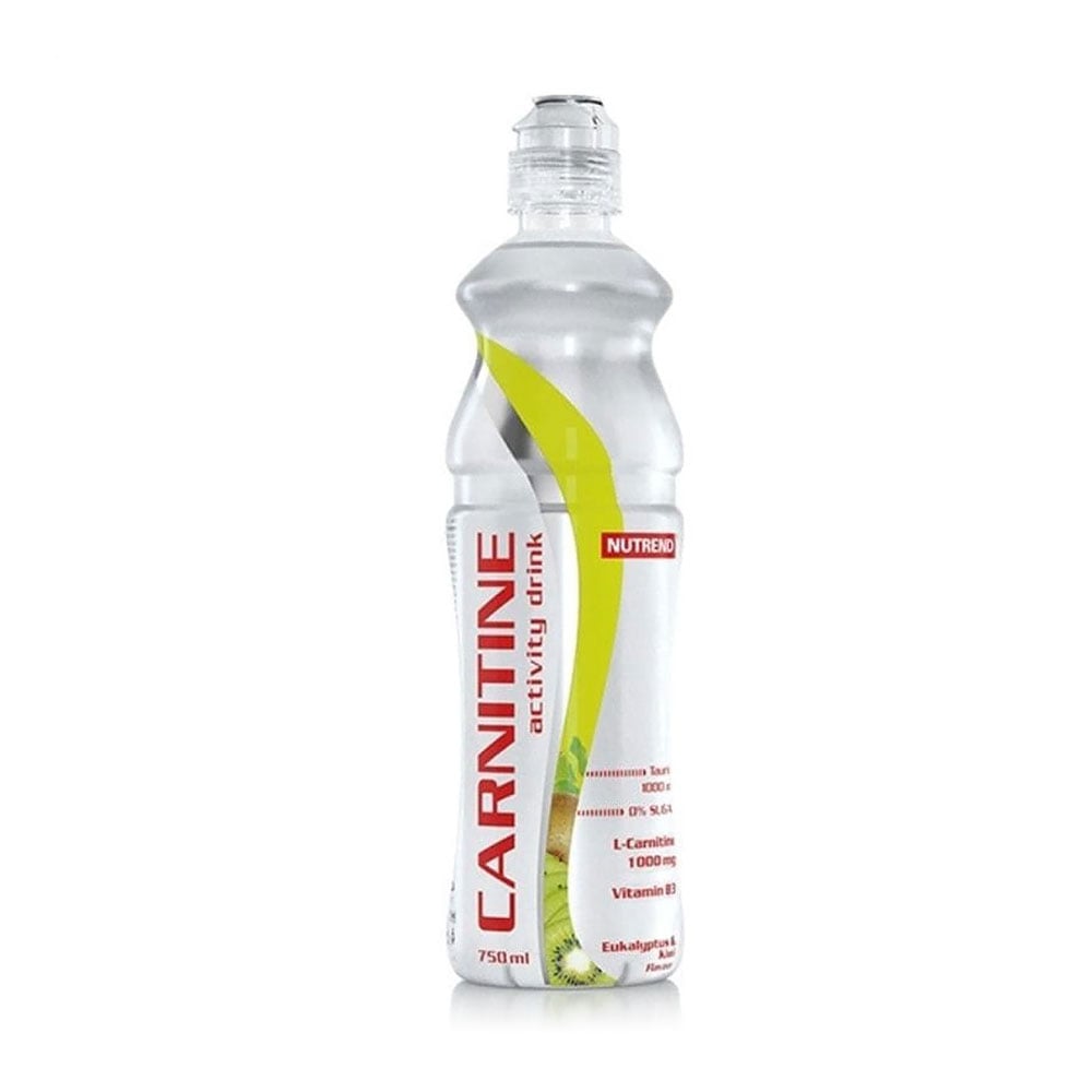 Карнітиновий напій активності Nutrend Carnitine Activity Drink зі смаком евкаліпту та ківі, в рідині, 750 мл