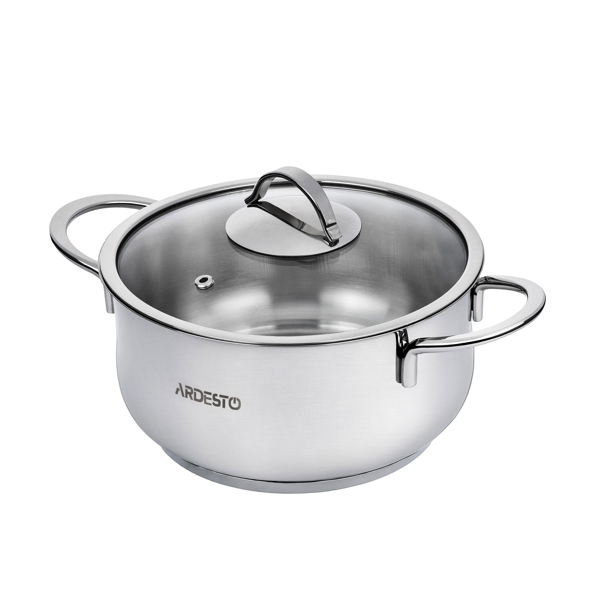 Каструля Ardesto Black Mars з кришкою, діаметр 16 см, 1.8 л (AR0718S)
