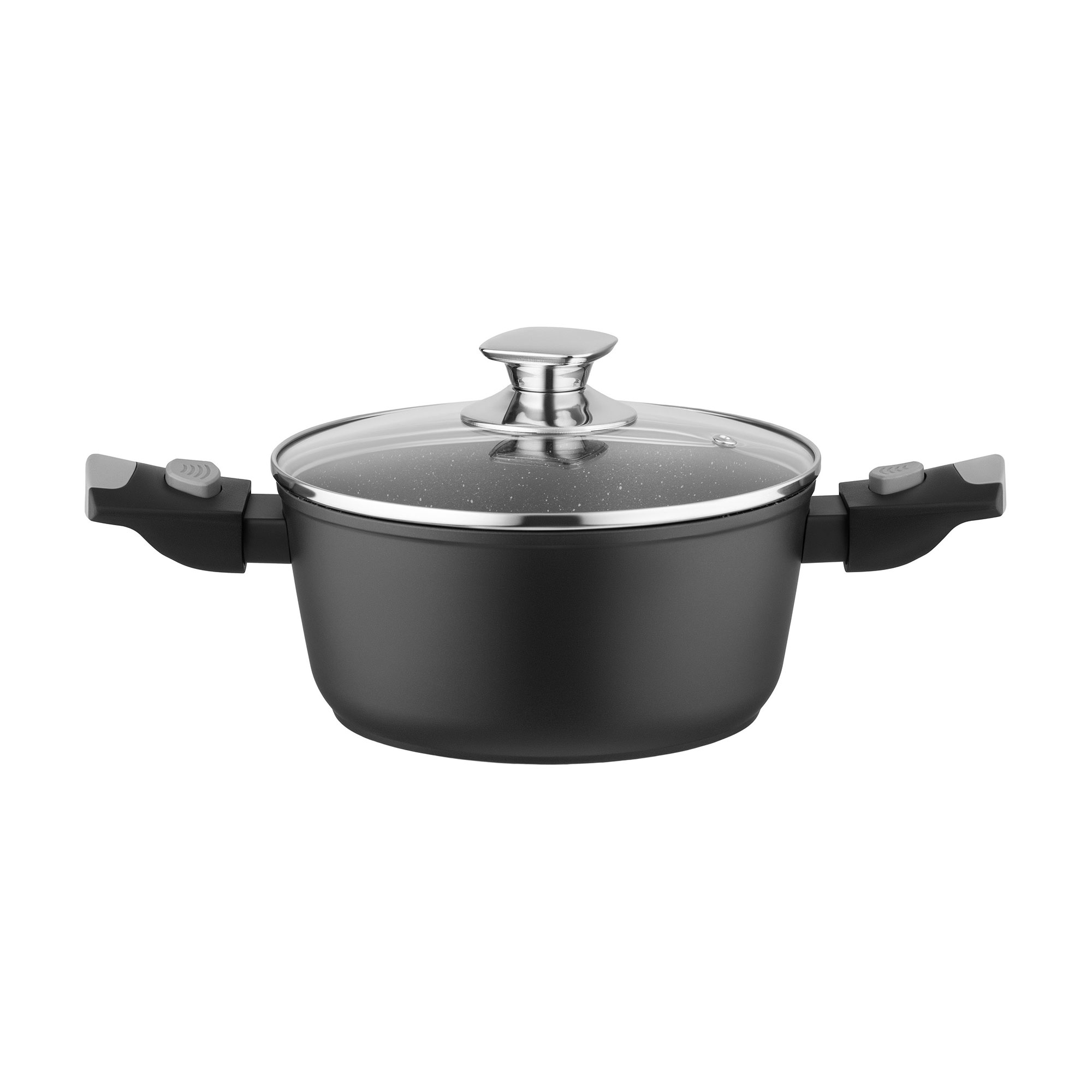 Каструля Ardesto Gemini Bari з кришкою, діаметр 20 см, 2.5 л (AR1925AC)