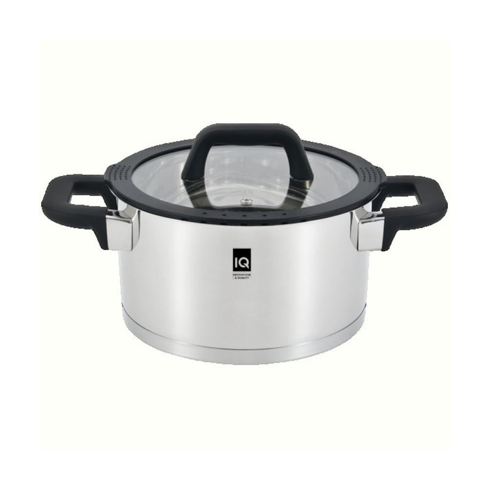 Каструля IQ Be Traditional з кришкою, 18 см, 2.5 л (IQ-2046-18)