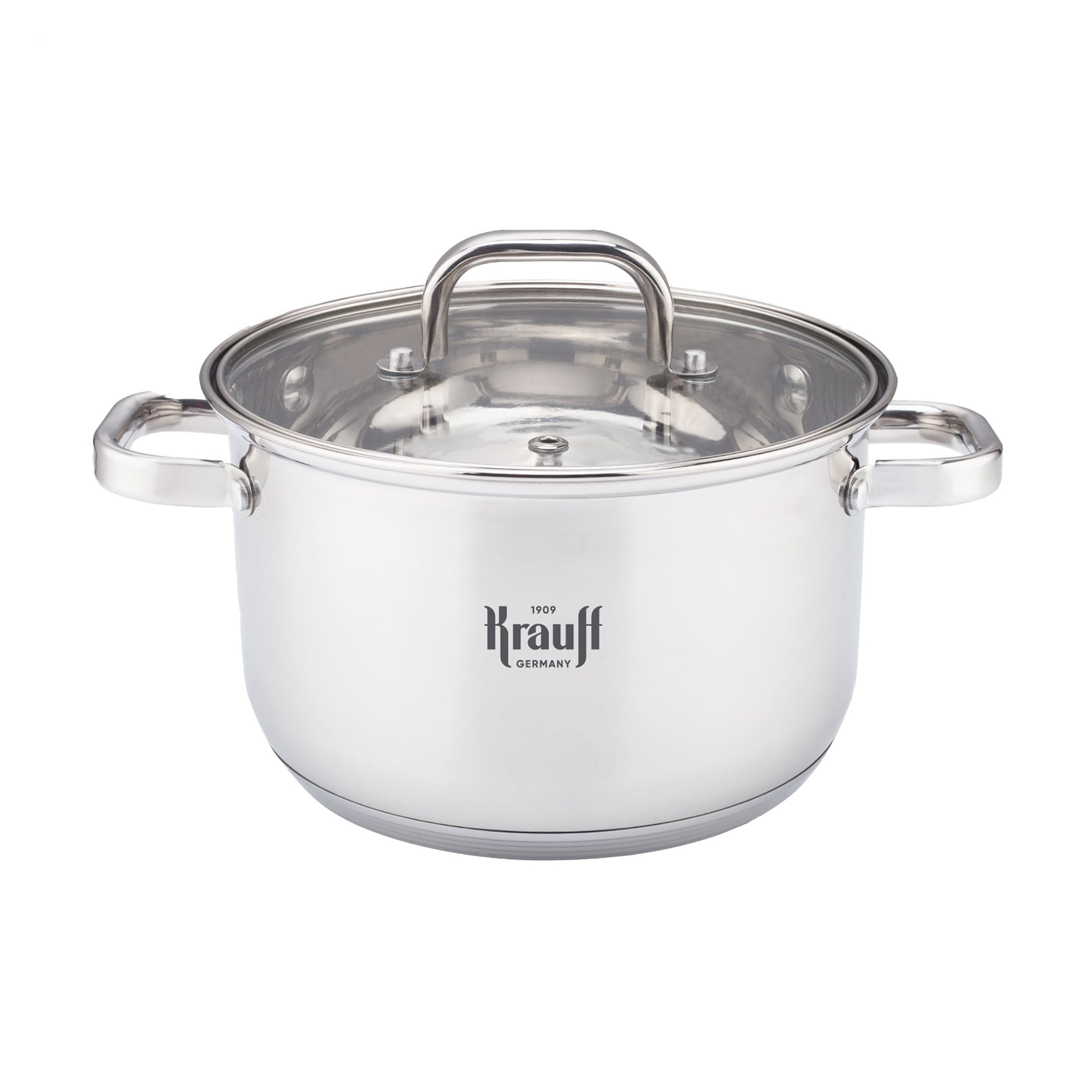 Каструля Krauff зі скляною кришкою, діаметр 18 см, 2.4 л (26-238-108)