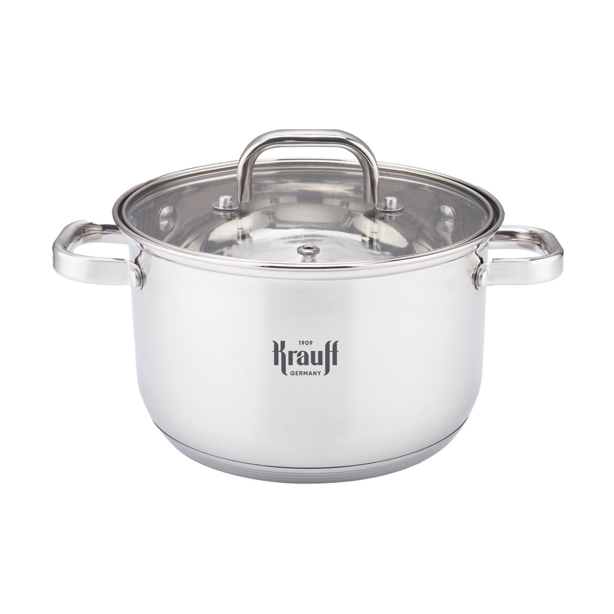 Каструля Krauff зі скляною кришкою, діаметр 20 см, 3.3 л (26-238-109)