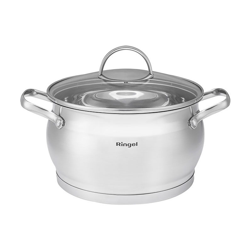 Каструля Ringel Salsa з кришкою, 24 см, 6.8 л (RG-2034-24)