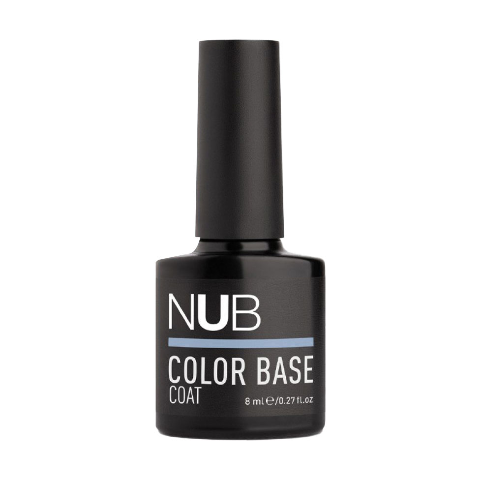 Каучукова кольорова база для гель-лаку NUB Color Base Coat 01 Heaven, 8 мл
