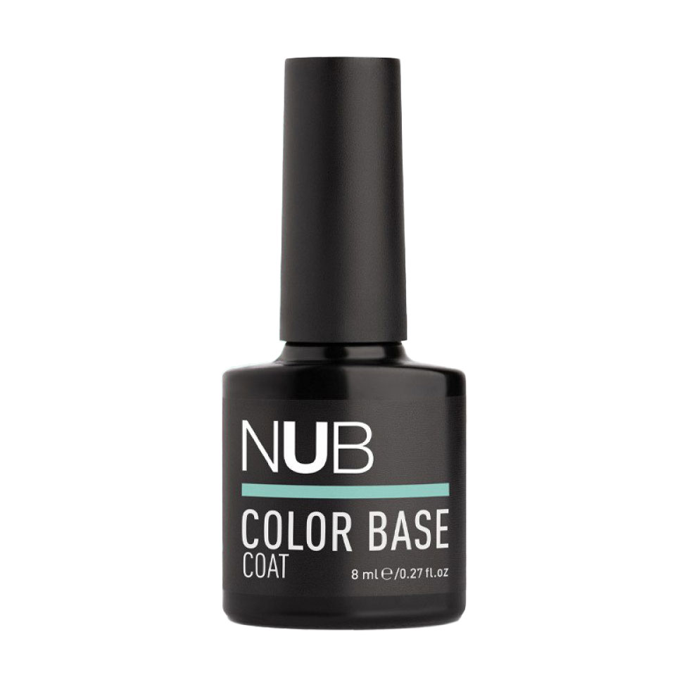 Каучукова кольорова база для гель-лаку NUB Color Base Coat 02 Breeze, 8 мл