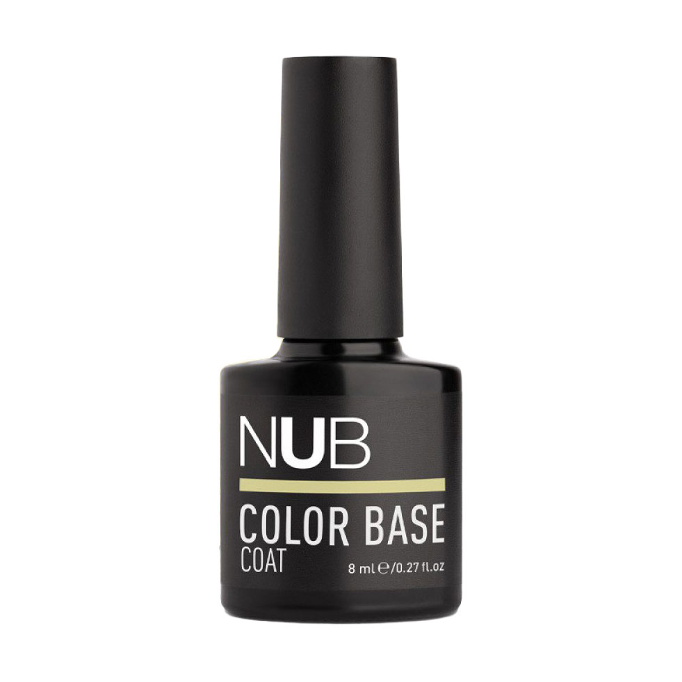 Каучукова кольорова база для гель-лаку NUB Color Base Coat 03 Melon, 8 мл