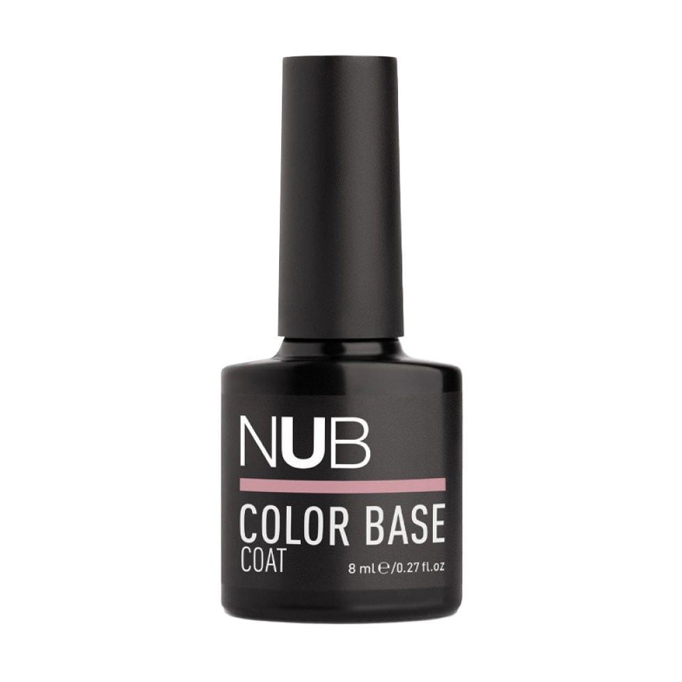 Каучукова кольорова база для гель-лаку NUB Color Base Coat 04 Orchid, 8 мл