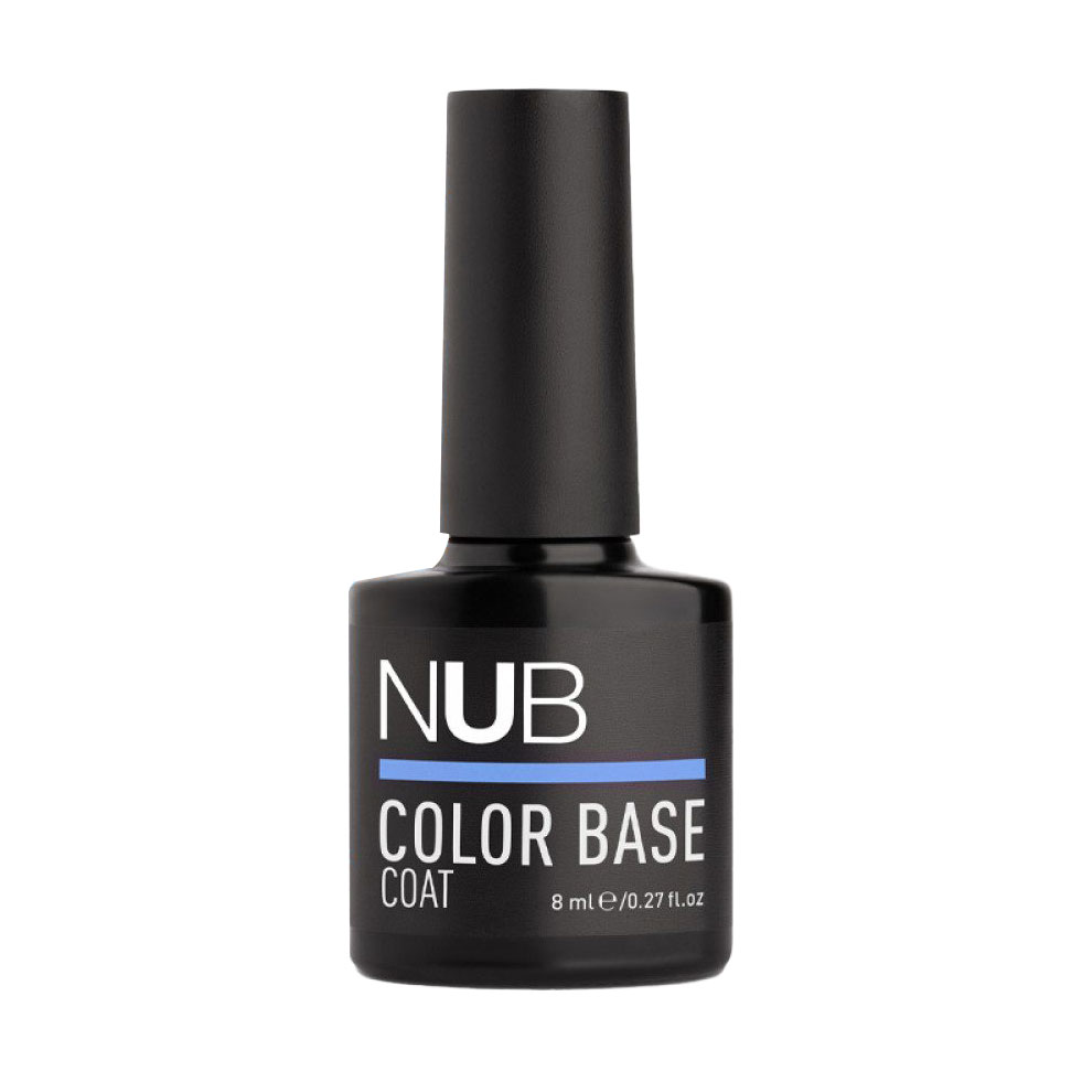 Каучукова кольорова база для гель-лаку NUB Color Base Coat 11 Breath, 8 мл
