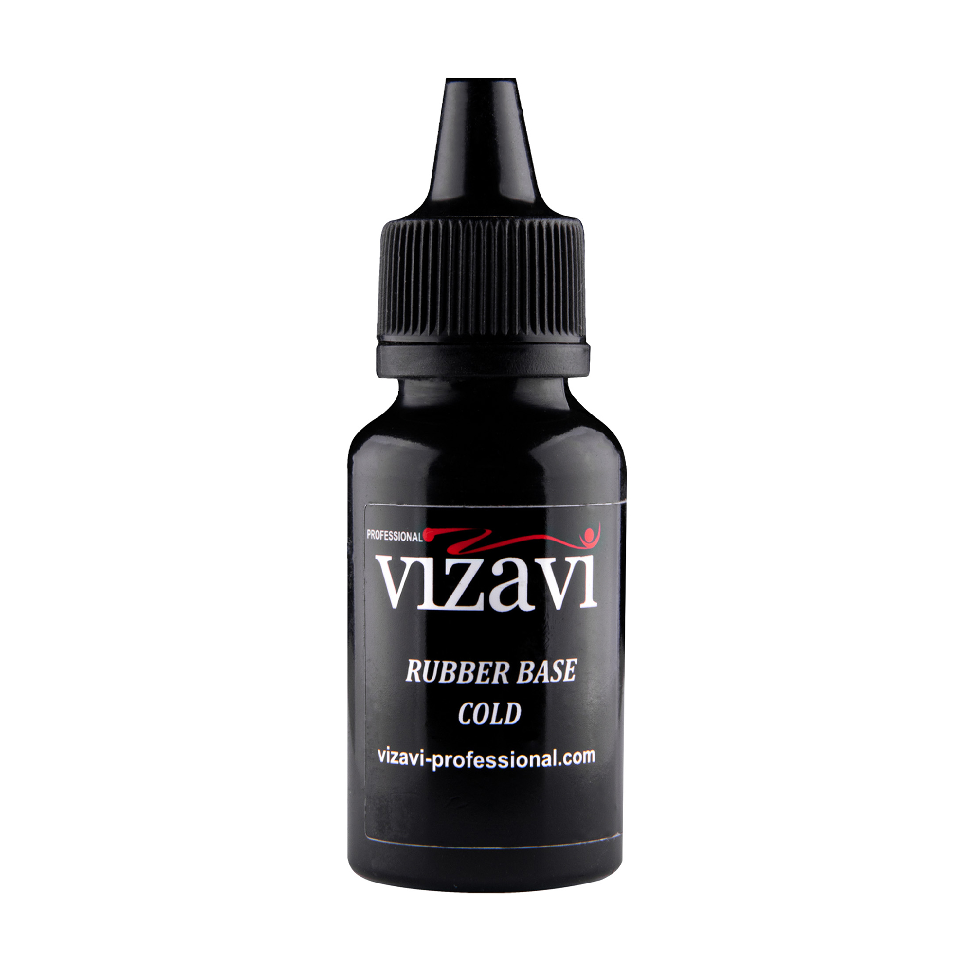 Каучукове базове холодне покриття для гель-лаку Vizavi Professional Base Coat Cold VRB-32, 30 мл