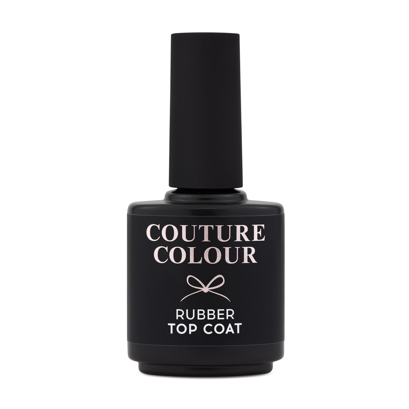 Каучуковий топ для гель-лаку Couture Colour Rubber Top Coat, 15 мл