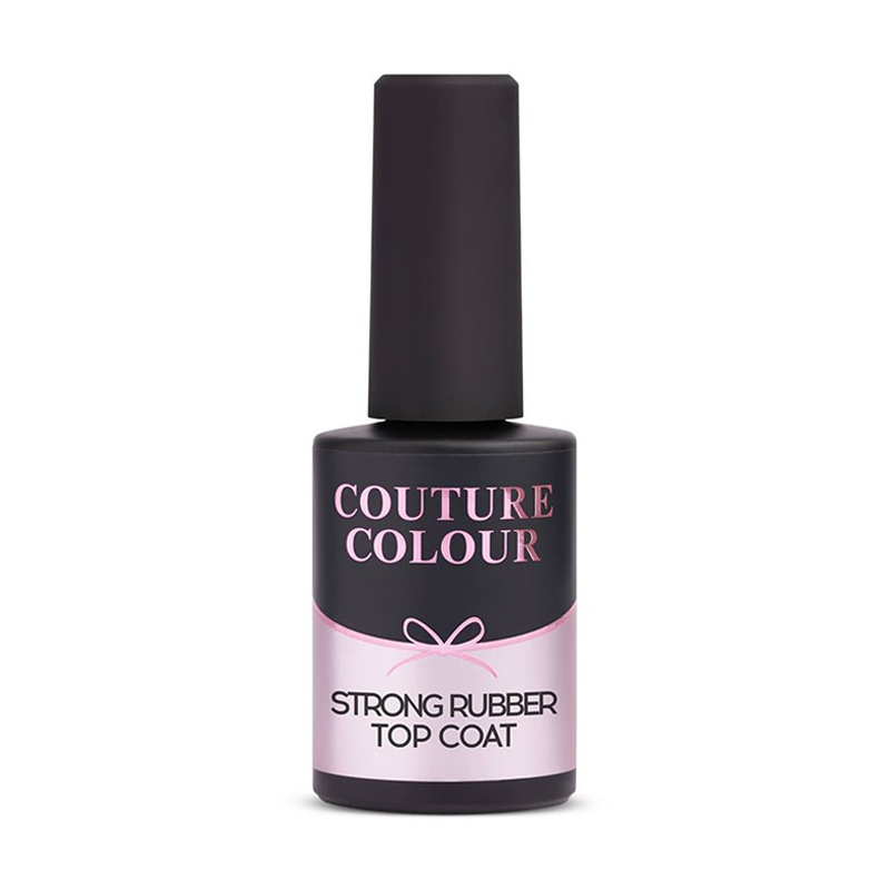 Каучуковий топ для гель-лаку Couture Colour Strong Rubber Top Coat, 9 мл