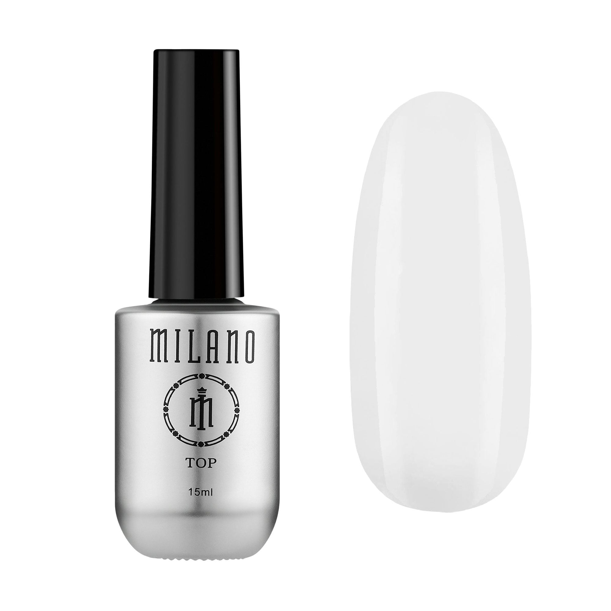 Каучуковий топ для гель-лаку Milano Cosmetic Rubber Top Gel, 15 мл