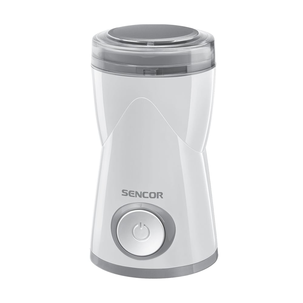 Кавомолка роторна Sencor біла, 150 Вт (SCG1050WH)