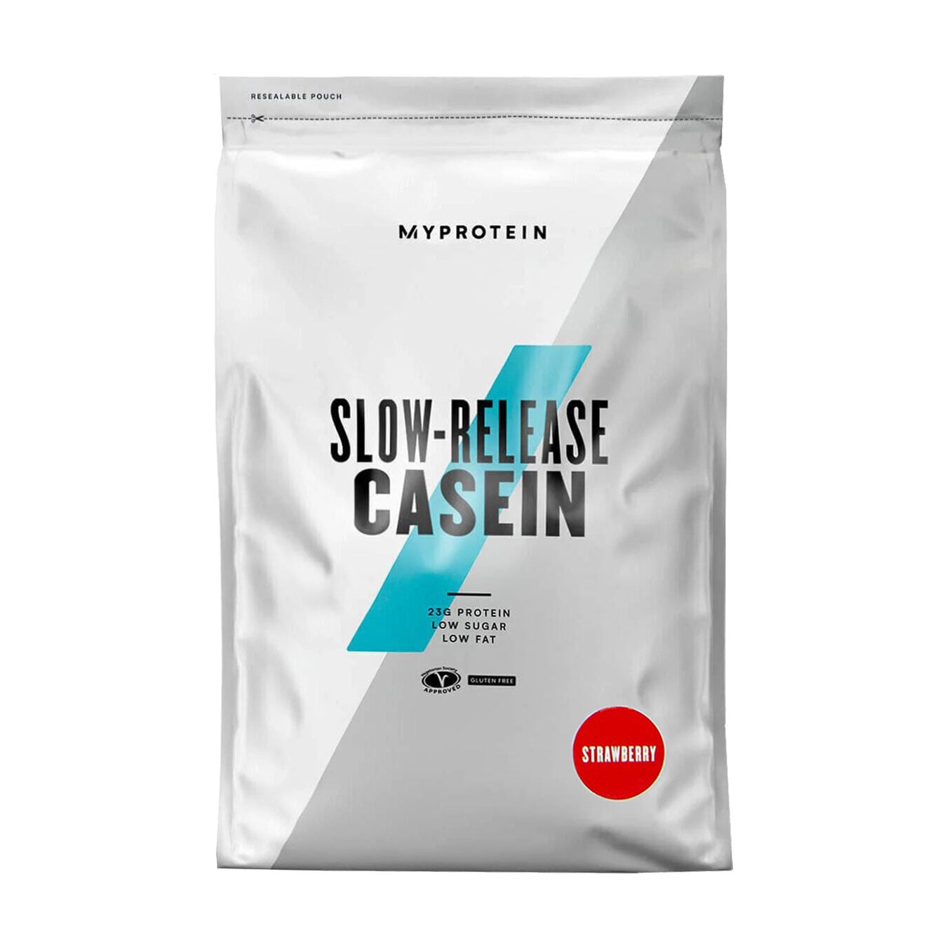 Казеїн Myprotein Slow-Release Casein Полуниця, в порошку, 1 кг