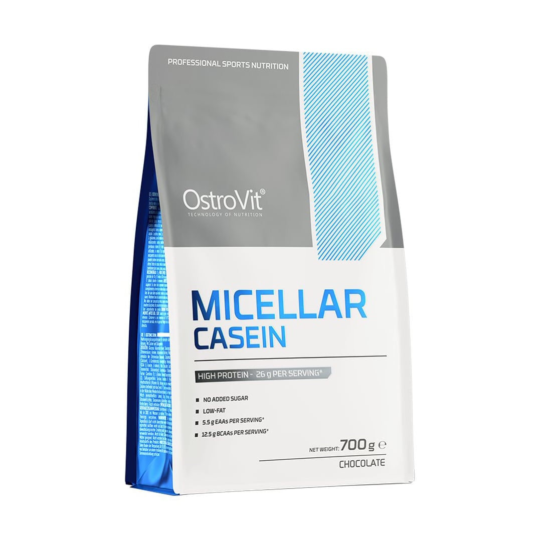 Казеїн OstroVit Micellar Casein зі смаком шоколаду, в порошку, 700 г