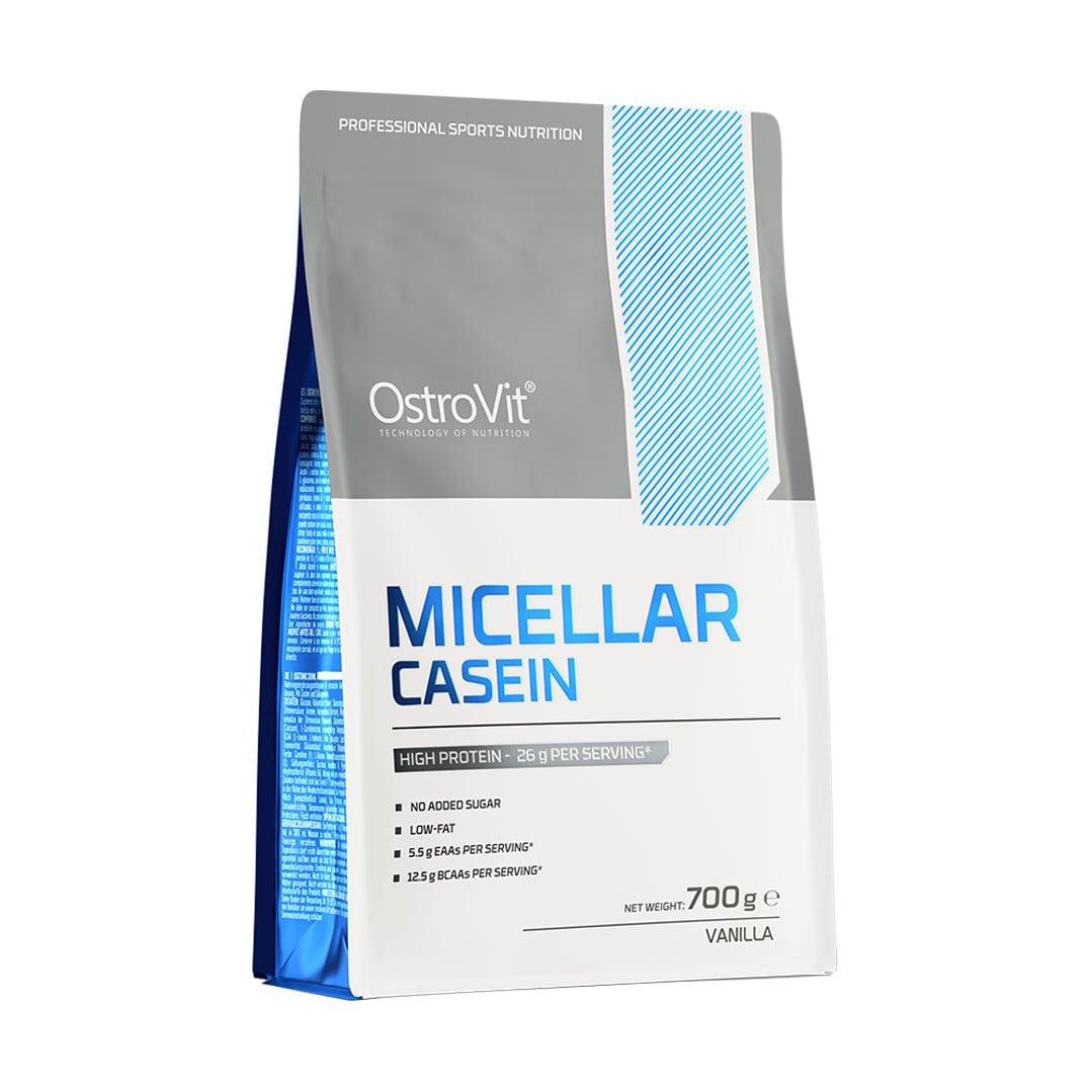 Казеїн OstroVit Micellar Casein зі смаком ванілі, в порошку, 700 г