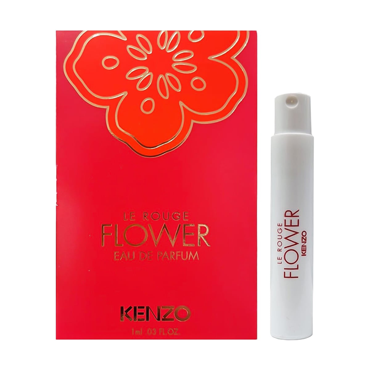 Kenzo Le Rouge Flower Парфумована вода жіноча, 1 мл (пробник)