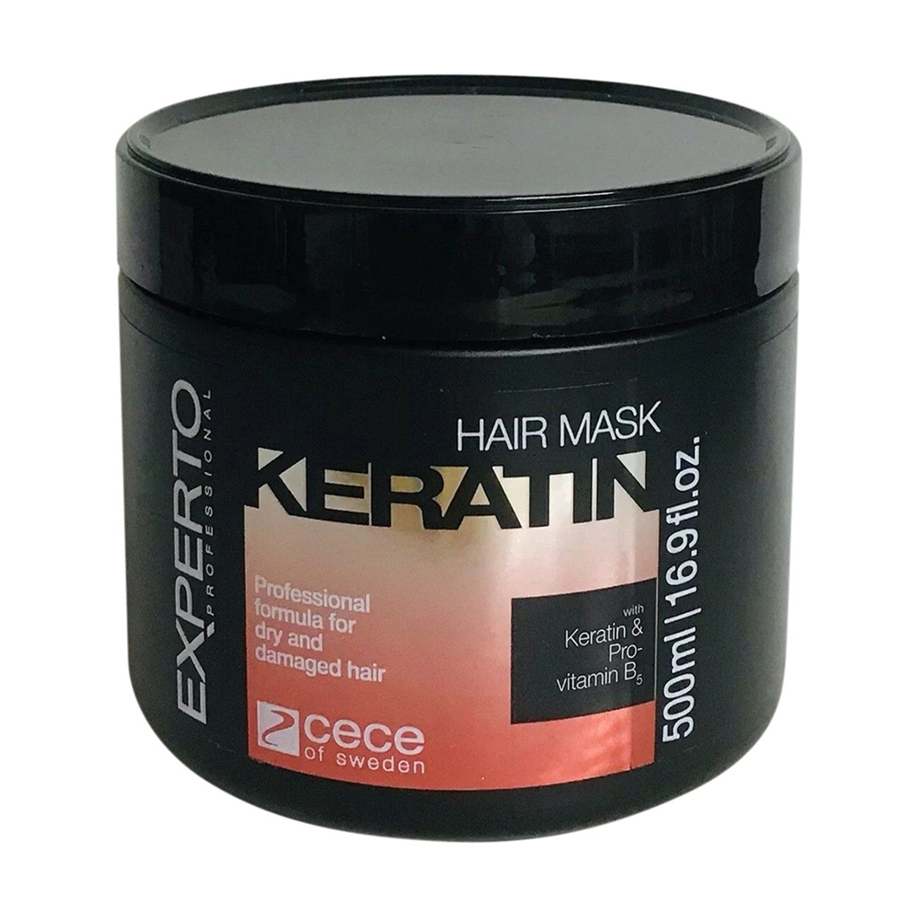 Кератинова маска Cece of Sweden Experto Keratin &amp; Pro Vitamin B5 Hair Mask для сухого та пошкодженого волосся, 500 мл