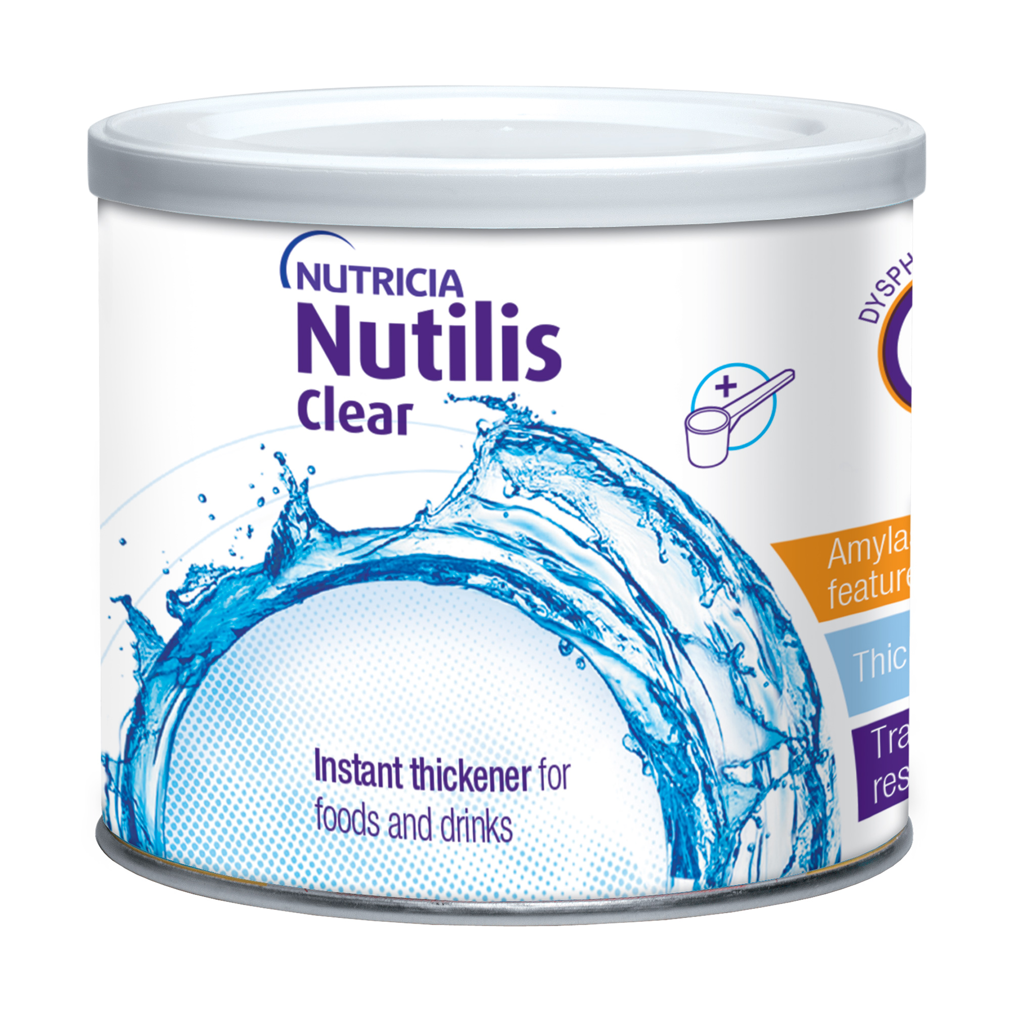 Харчовий продукт загусник для рідин та напоїв Nutricia Nutilis Clear, від 3 років, 175 г