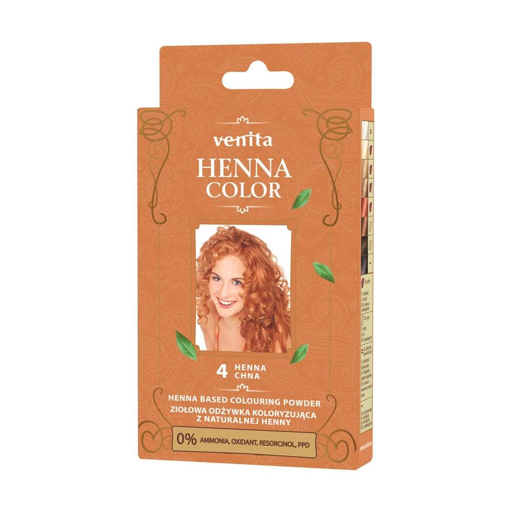 Хна для фарбування волосся Venita Henna Color 4 Henna, 25 г