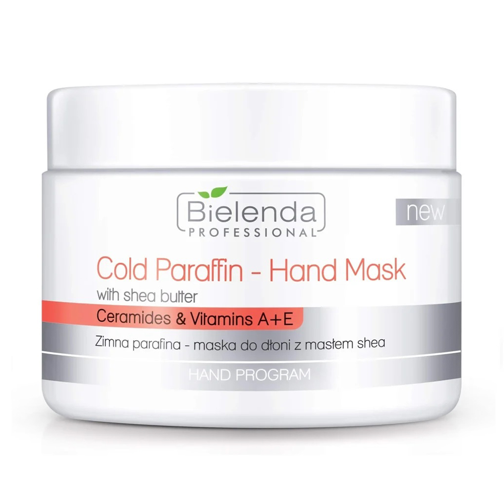 Холодна парафінова маска для рук Bielenda Professional Hand Program Cold Paraffin Hand Mask With Shea Butter, 150 г