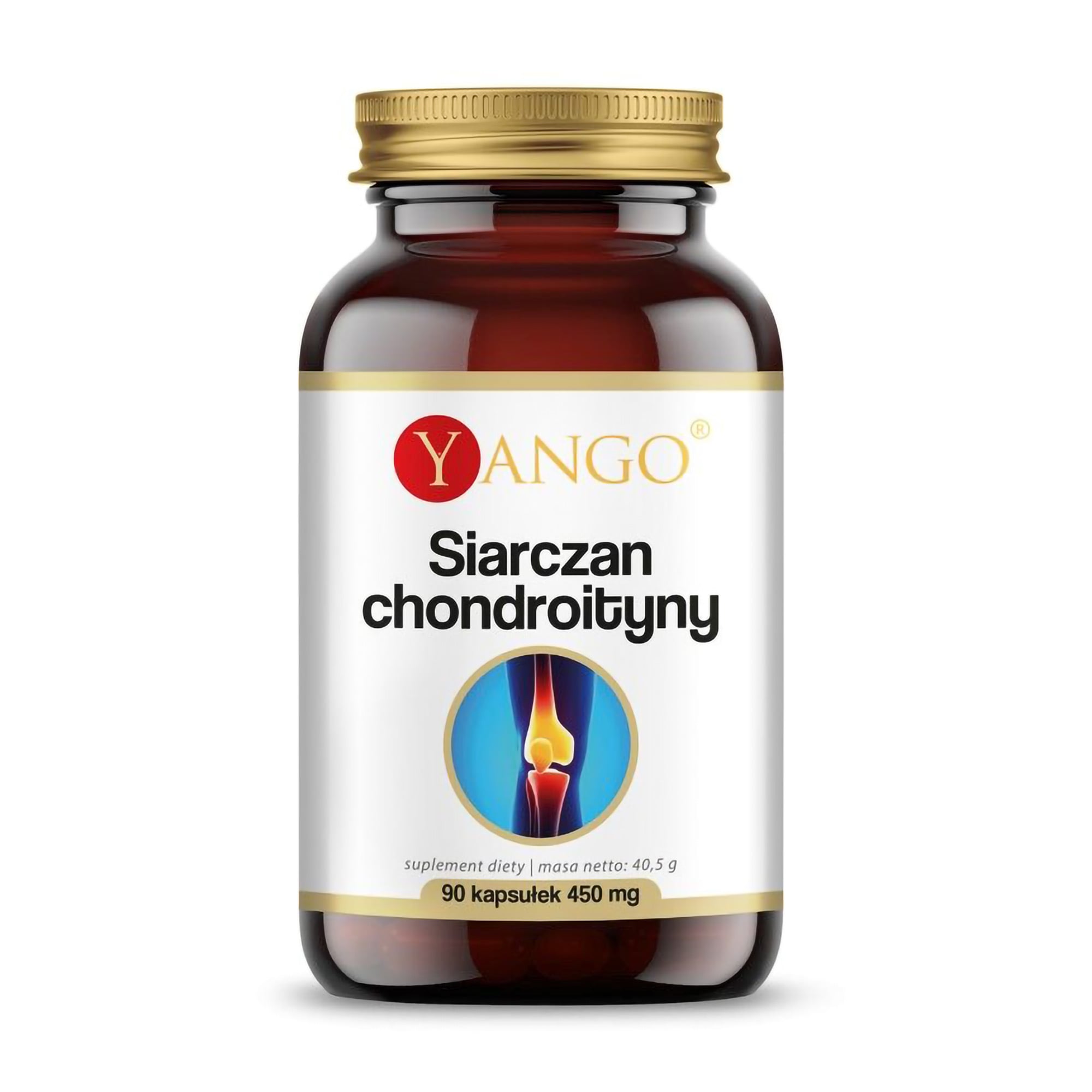 Хондроїтин сульфат Yango Siarczan Chondroityny 360 мг, 90 капсул