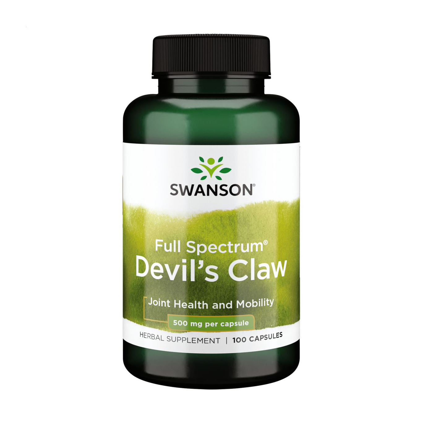 Кіготь диявола Swanson Full Spectrum Devil's Claw 500 мг, 100 капсул