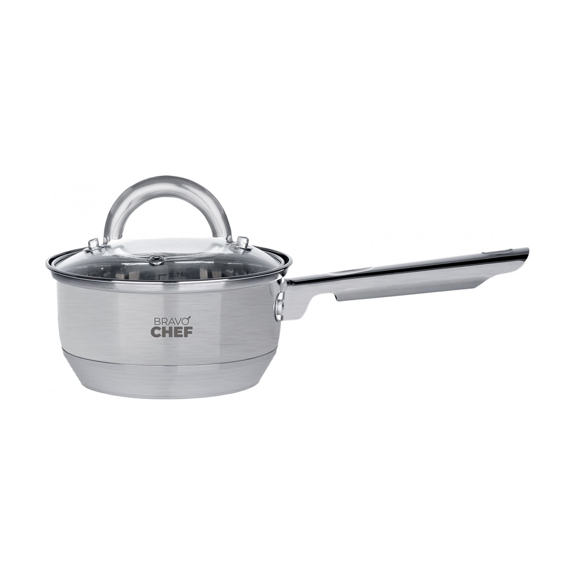 Ківш BRAVO CHEF з кришкою, 14 см, 1.15 л (BC-4001-14)
