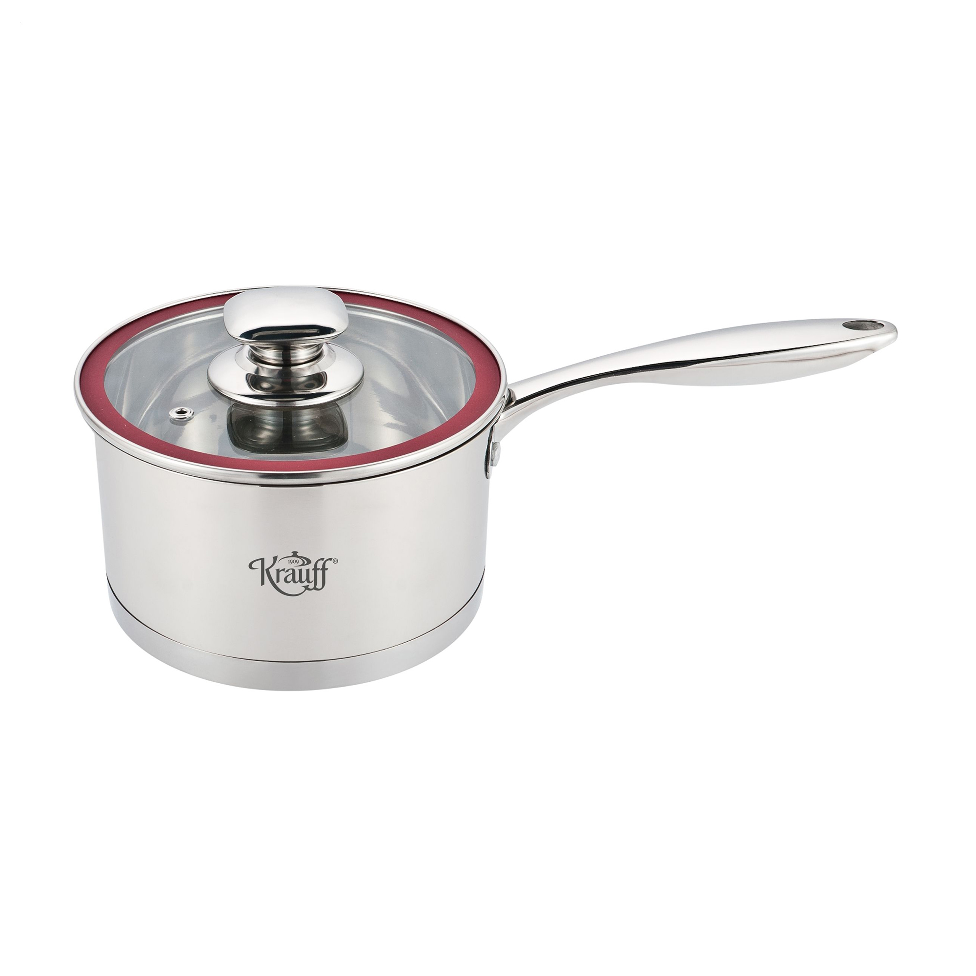 Ківш Krauff Prime Chef з кришкою, діаметр 16 см, 2 л (26-238-037)