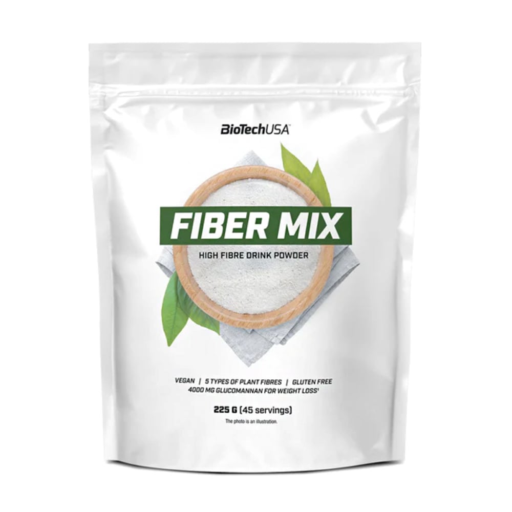 Клітковина BioTechUSA Fiber Mix 4000 мг, в порошку, 225 г