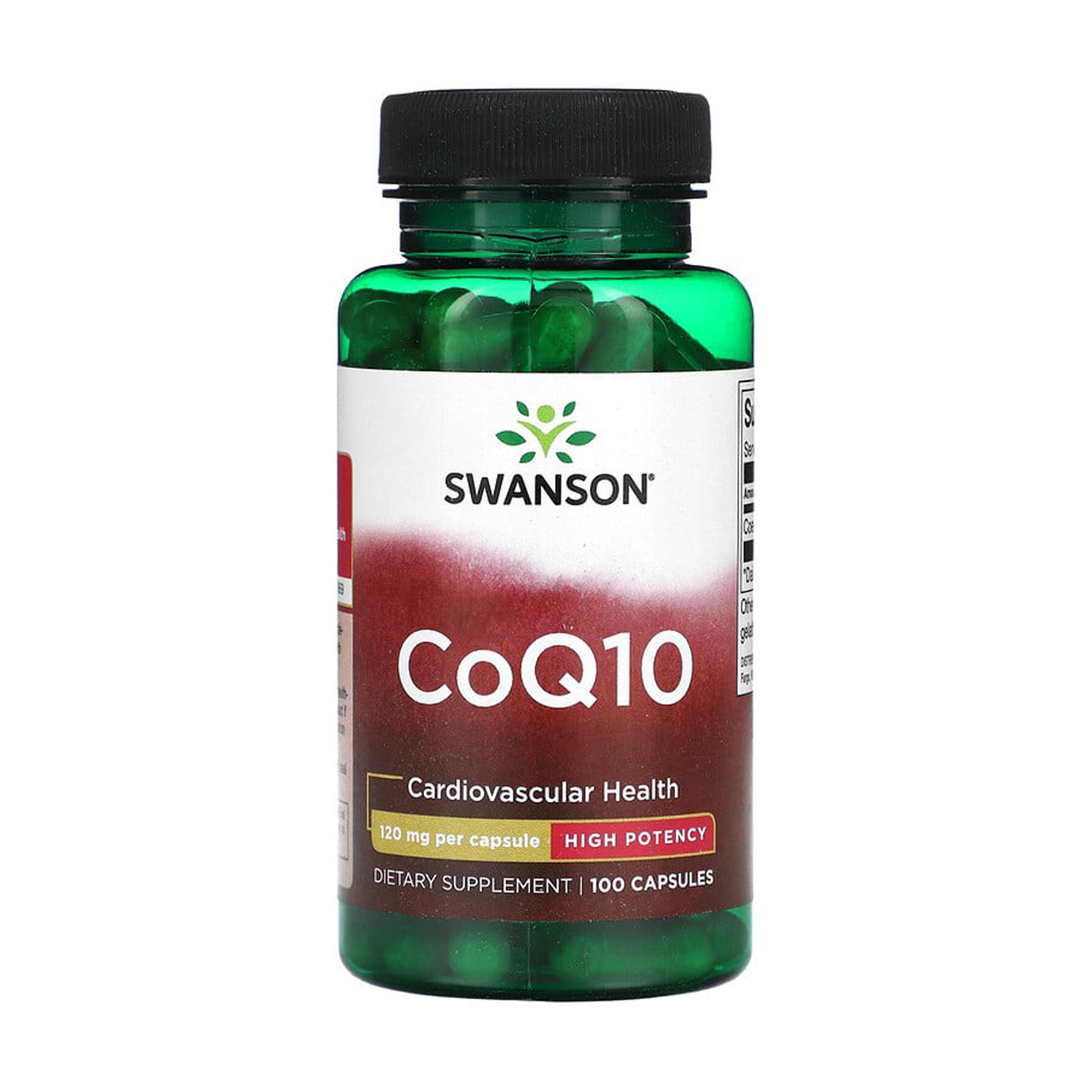 Коензим Q10 Swanson COQ10, 120 мг, 100 капсул