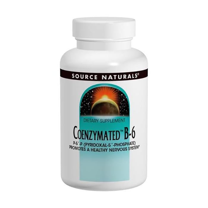 Коензим вітаміну B6 Source Naturals Coenzymated Vitamin B6, 100 мг, 60 таблеток