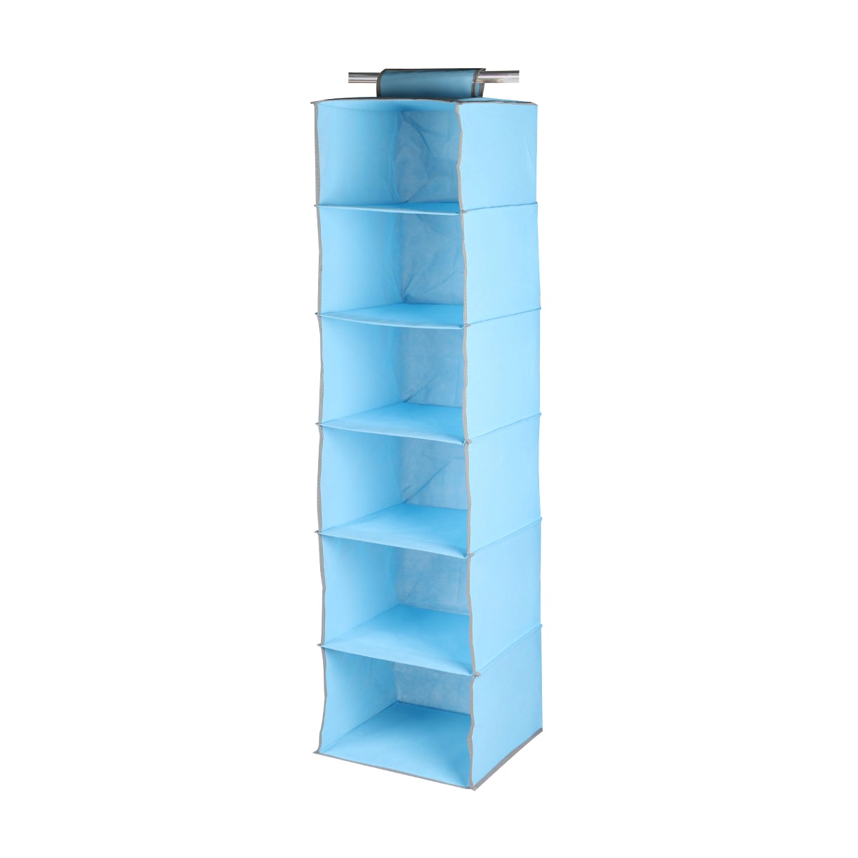 Кофр підвісний Handy Home Ведмедик, блакитний, 6 секцій, 30*30*120 см (UC-104)