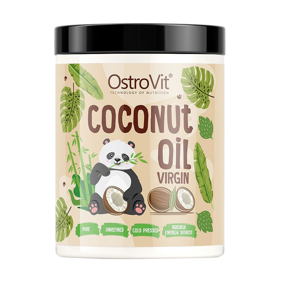 Кокосове масло OstroVit Coconut Oil Virgin, 900 г