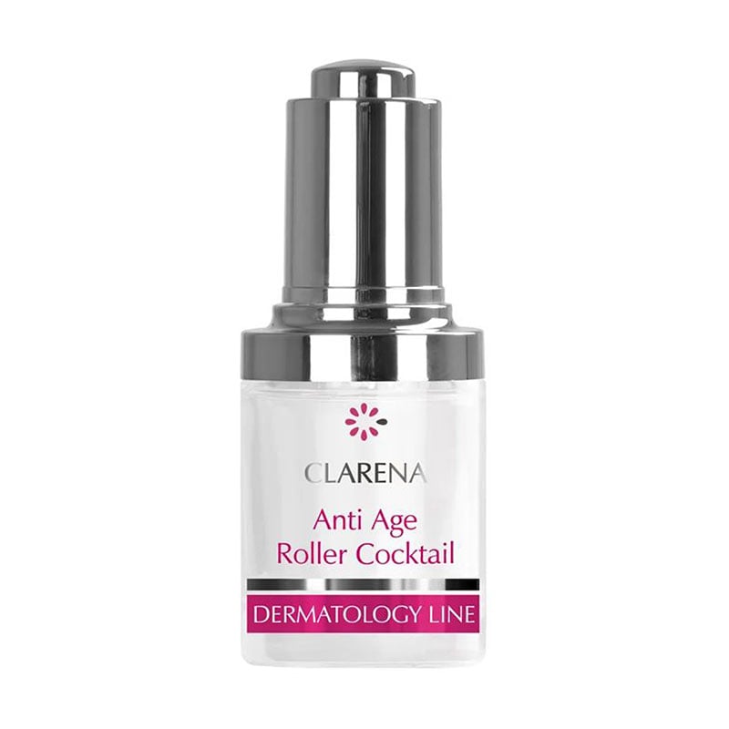 Коктейль для мезотерапії обличчя Clarena Dermatology Line Anti-Age Roller Cocktail, 30 мл