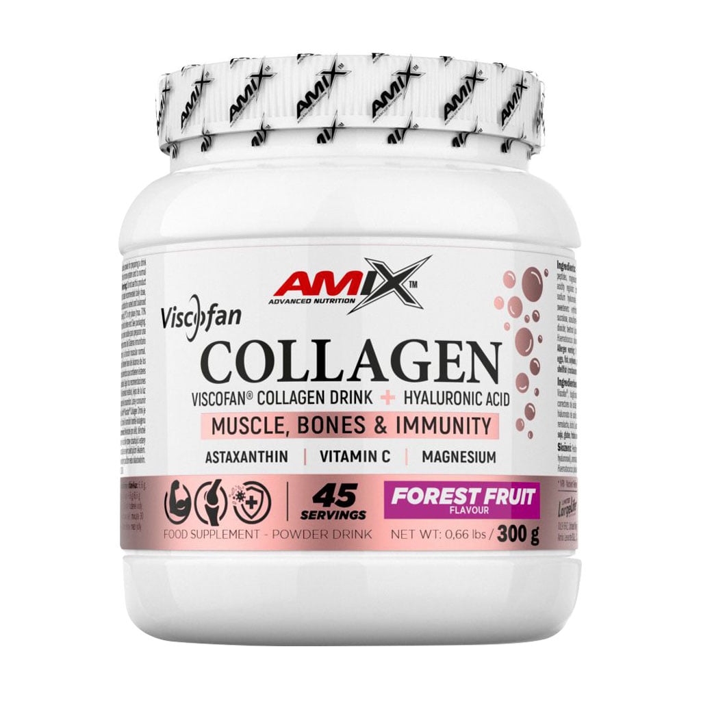 Колаген Amix Nutrition Collagen Viscofan Drink Лісові фрукти, в порошку, 300 г