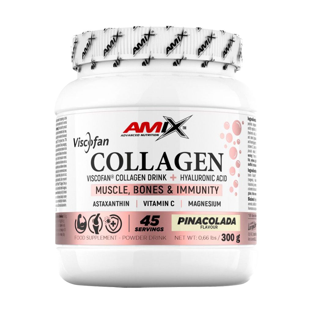 Колаген Amix Nutrition Collagen Viscofan Drink Піна колада, в порошку, 300 г