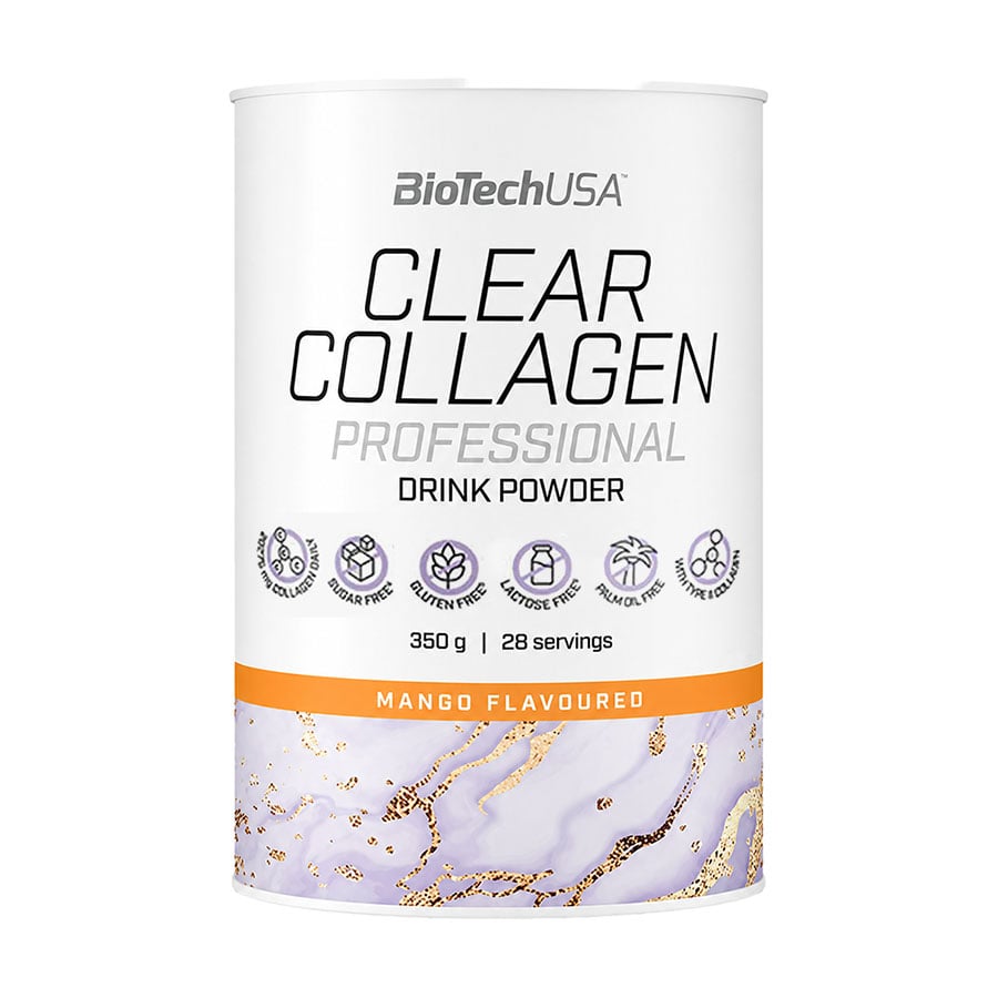 Колаген BioTechUSA Clear Collagen Professional Манго, в порошку, 350 г
