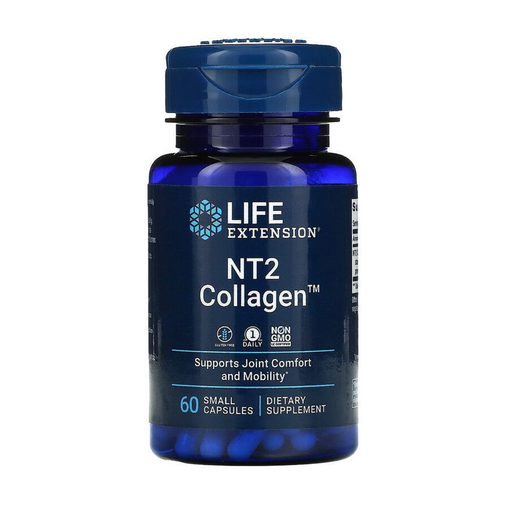 Колаген Life Extension NT2 Collagen, 60 капсул