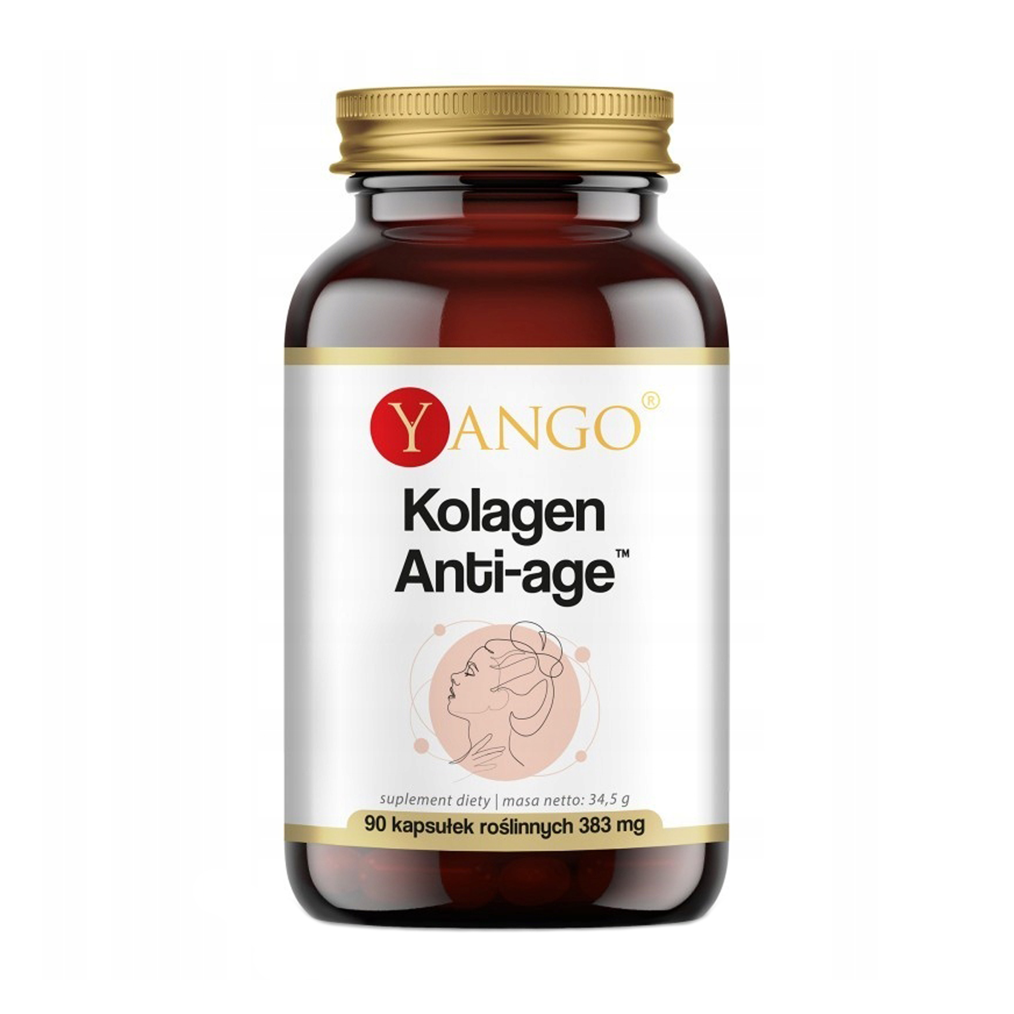 Колаген Yango Collagen Anti-age 383 мг, 90 капсул