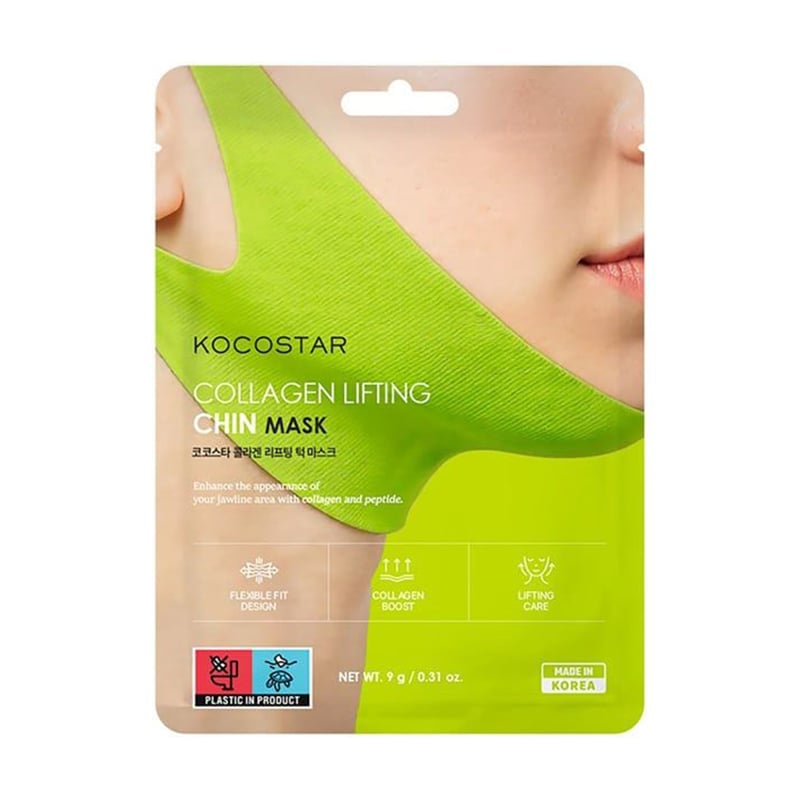 Колагенова ліфтинг-маска для підборіддя Kocostar Collagen Lifting Chin Mask, 9 г