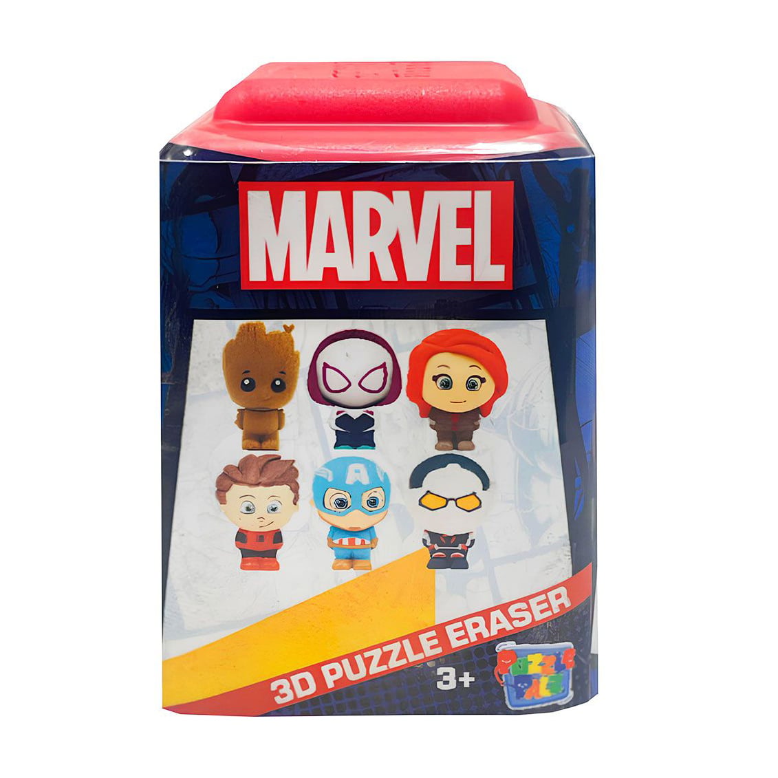 Колекційна гумка-пазл-сюрприз HTI Puzzle Palz Marvel, від 3 років (1816012)
