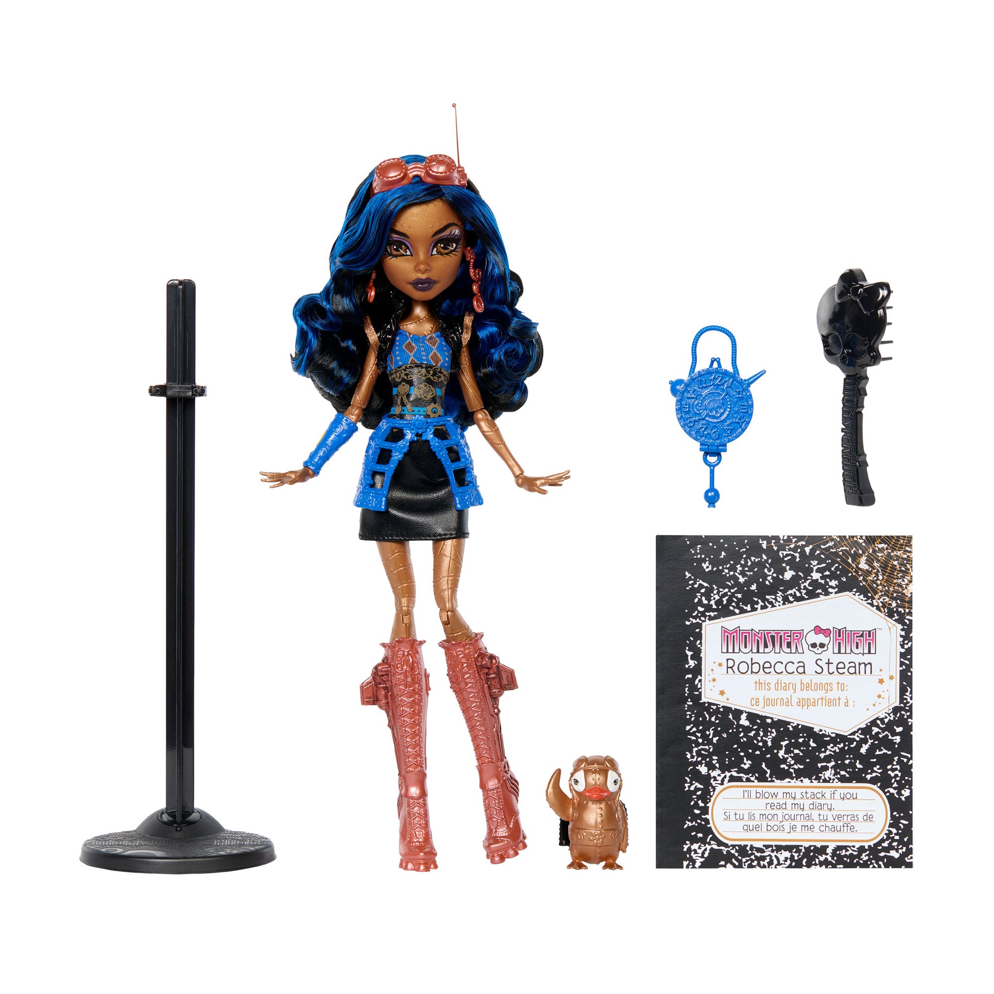 Колекційна лялька Monster High Robecca Steam Робекка, від 6 років (JHK59)